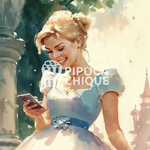 Camiseta Cinderela Takes a Break