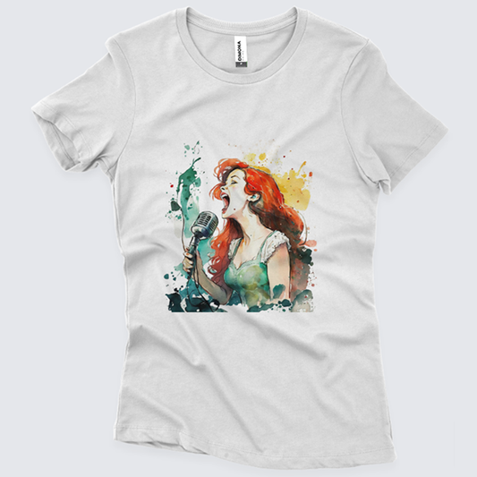 Camiseta Ariel Rock Star